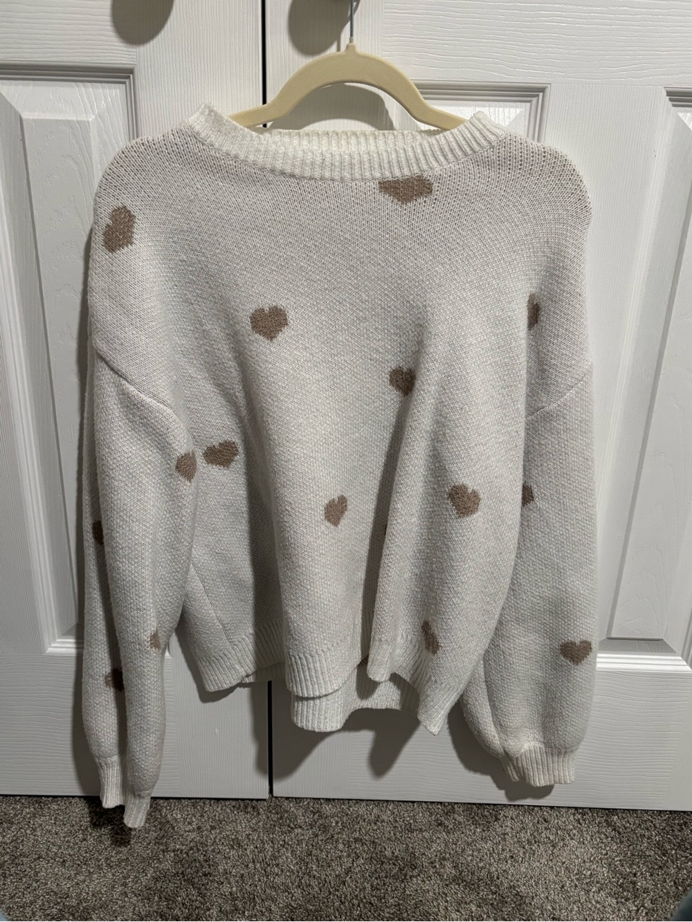 Shein Heart Sweater